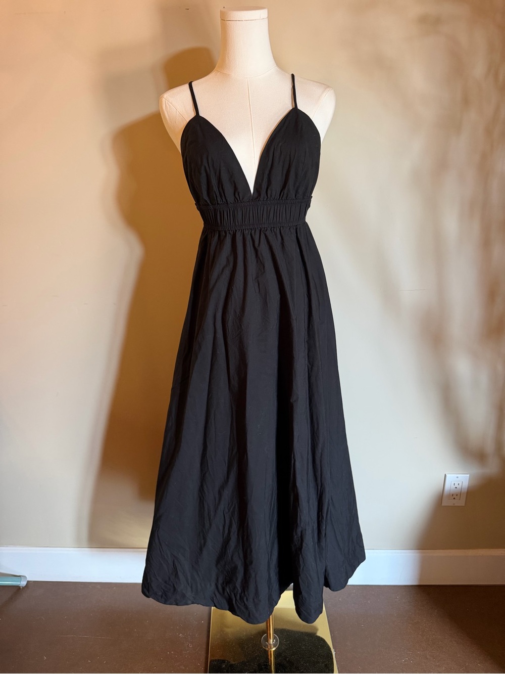Aritzia encourage poplin cami Dress
